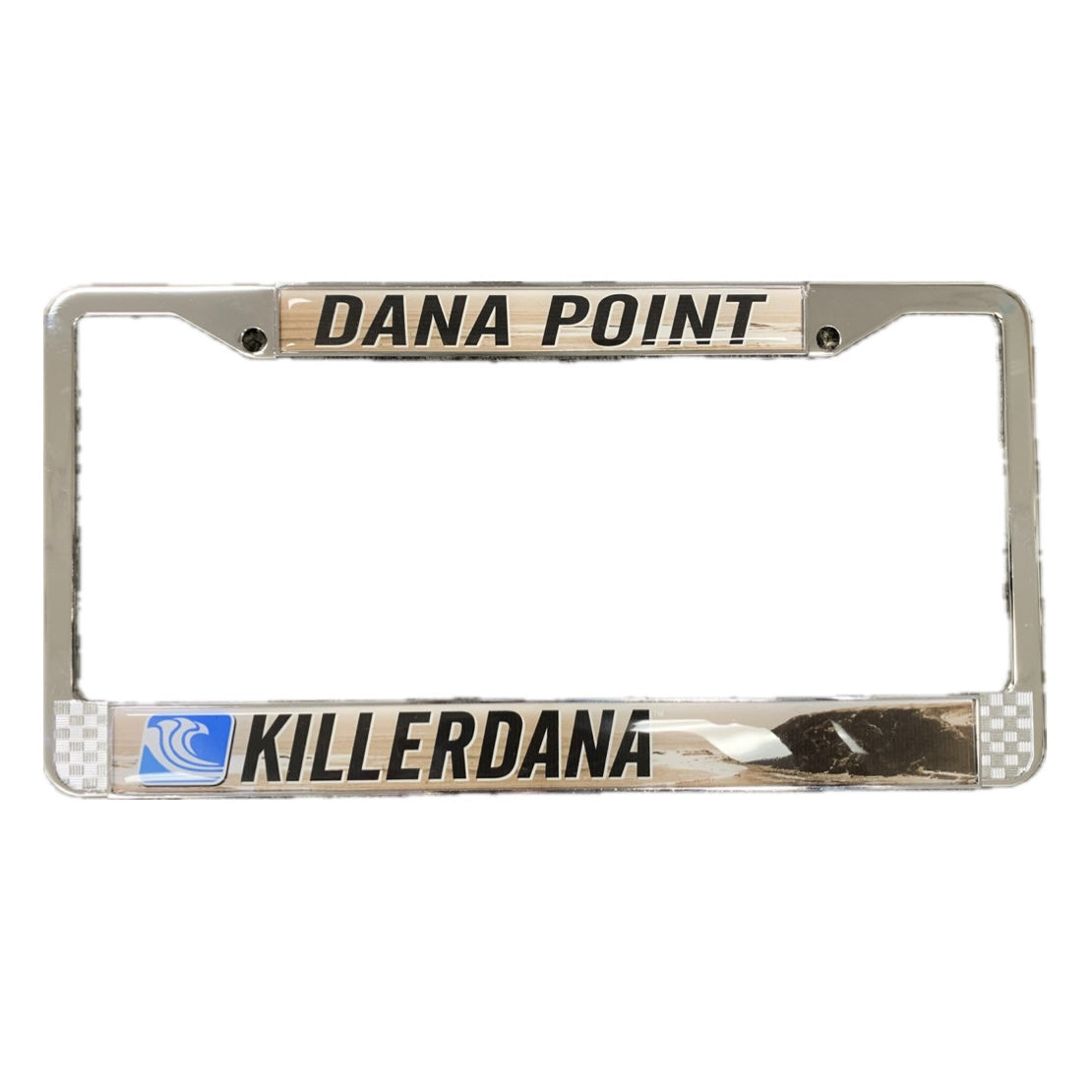 Killer Dana Chrome License Plate Frame