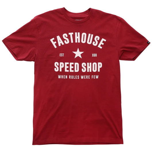 Fasthouse Paragon SS Tee Cardinal