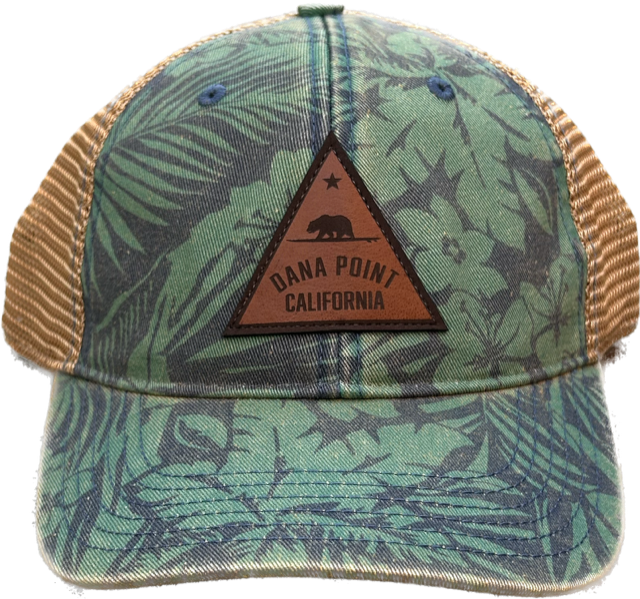 Dana Point OFA Triad Trucker Hat Jungle Palm