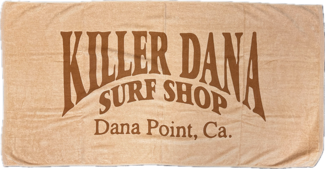 Killer Dana Arch Logo Towel Tan