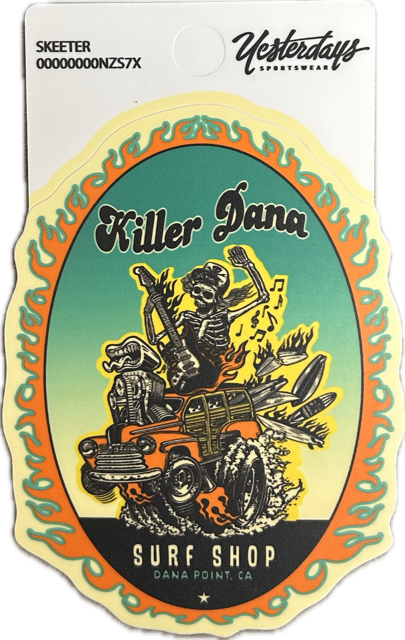 Killer Dana Skeeter Sticker