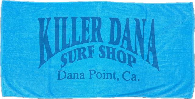 Killer Dana Arch Logo Towel Turquoise