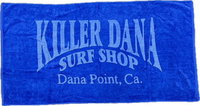 Killer Dana Arch Logo Towel Royal Blue