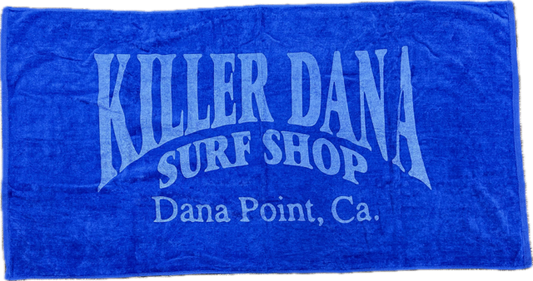 Killer Dana Arch Logo Towel Royal Blue
