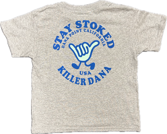 KD Youth Tollroadz Shaka Hand SS Tee Grey