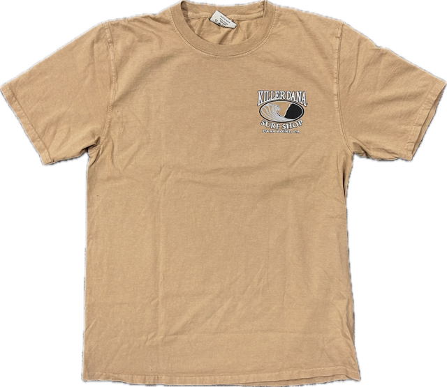 Wave Logo SS Tee Hazelnut