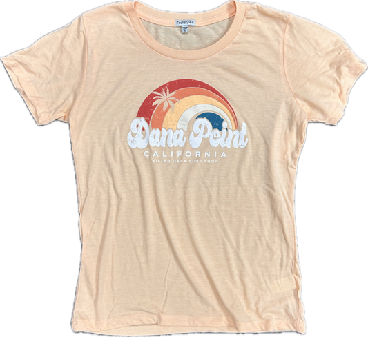 End Of Scoop SS Tee Apricot