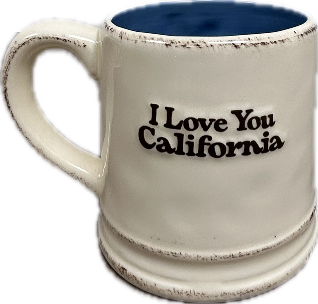 Surf Bear Mug Blue