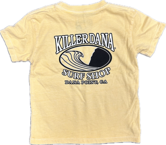 Toddler Wave Logo Tee Butter