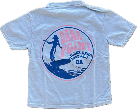 KD Youth SUP Surfer SS Tee - Powder