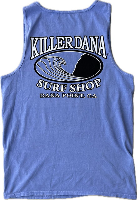 KD Wave Logo Tank Top - Atlantic Blue