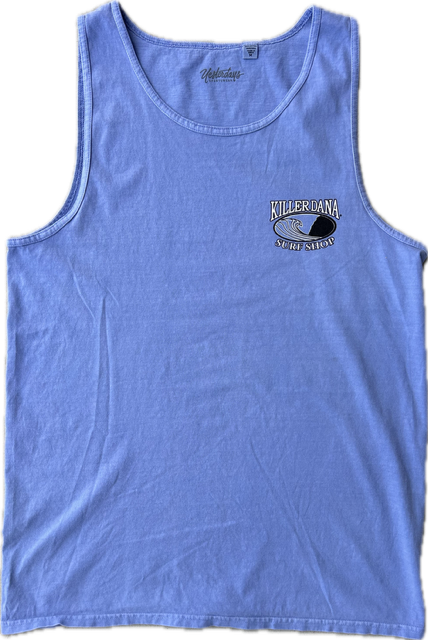 KD Wave Logo Tank Top - Atlantic Blue
