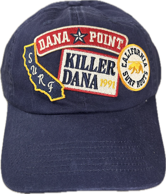 KD 4 Patch Willie Hat - Navy