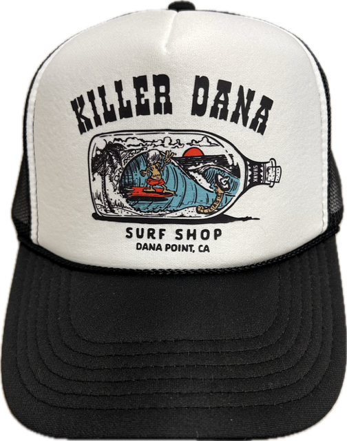 Shank Bottle Trucker - Black