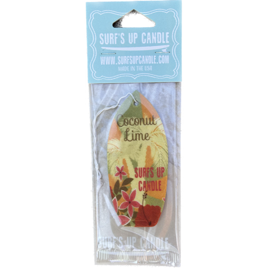 Surf's Up Vintage Coconut Lime Air Freshener