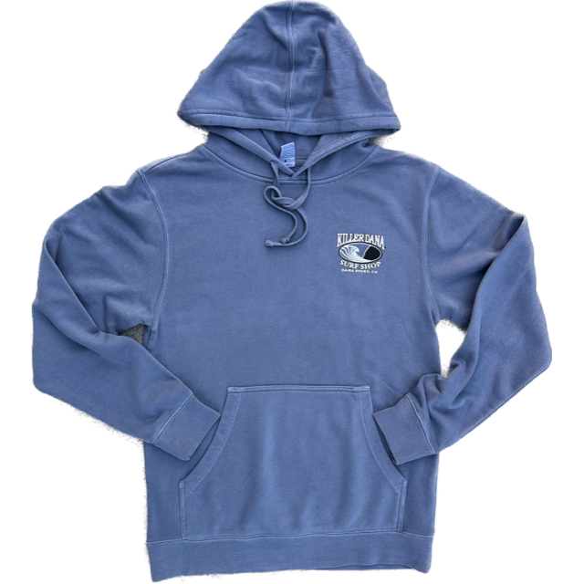 Wave Logo Pullover Hoodie Slate Blue