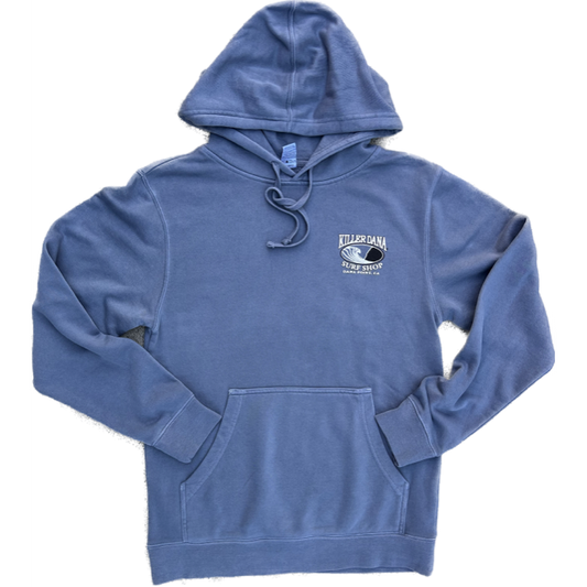 Wave Logo Pullover Hoodie Slate Blue