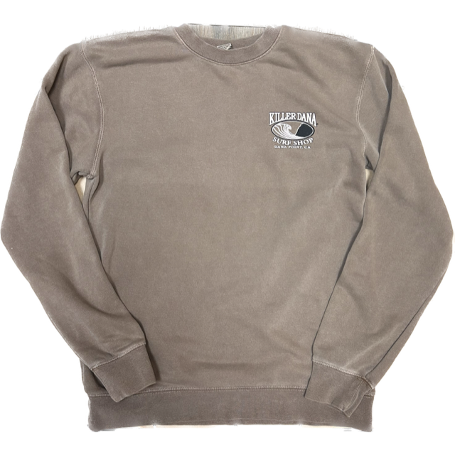 Wave Logo Crew Neck Clay