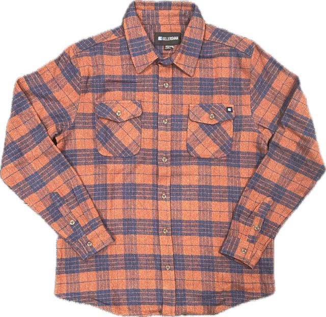 Killer Dana Costello L/S Flannel - Navy/Red