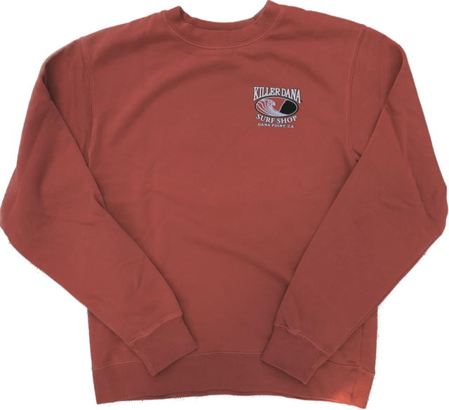 Wave Logo Crew Neck Amber