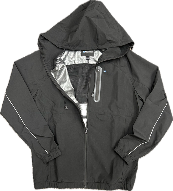 Killer Dana Windles Windbreaker Rain Jacket - Black