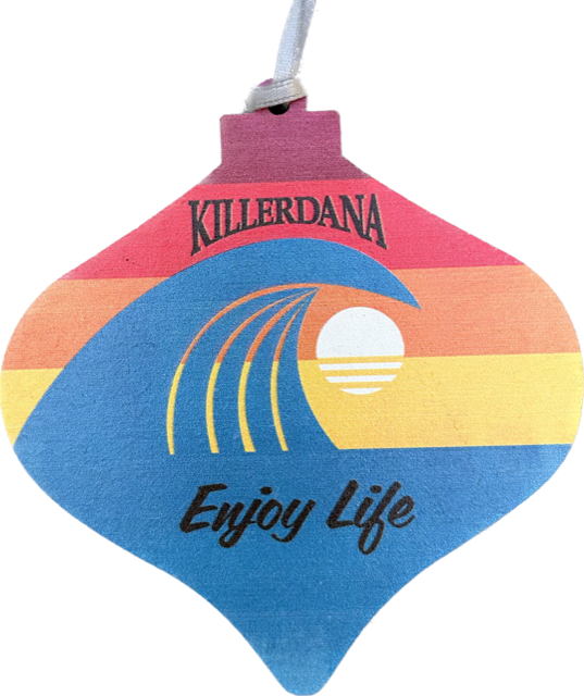 KD Ornament Sunset Wave