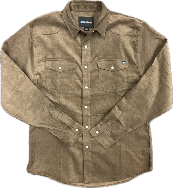 Killer Dana Wagner Corduroy Shirt - Brown