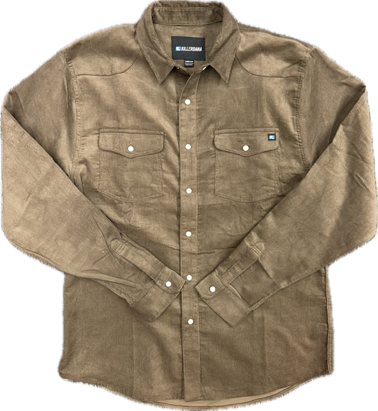 Killer Dana Wagner Corduroy Shirt - Brown