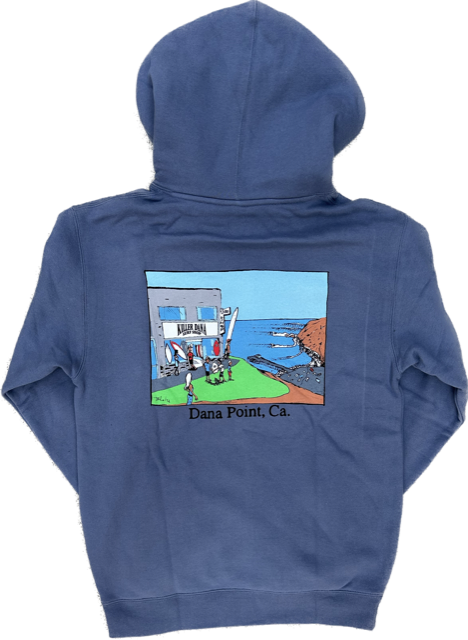 KD Surf Shop Hoodie Storm Blue