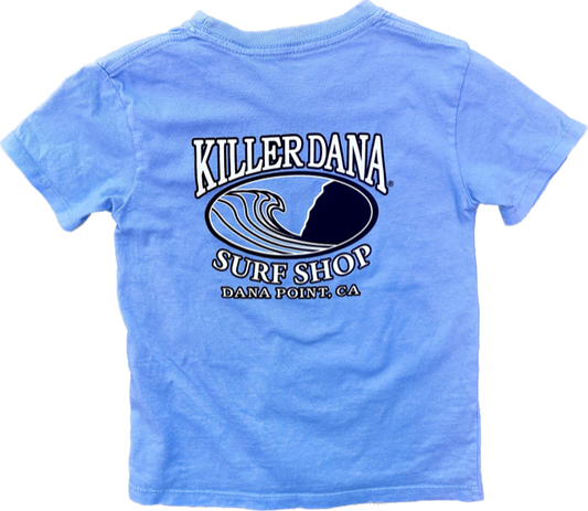 Toddler Wave Logo Tee Blue