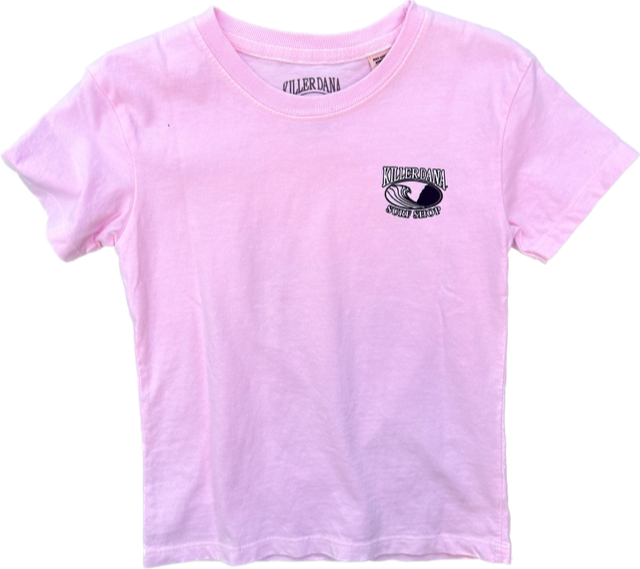 Toddler Wave Logo Tee Blush