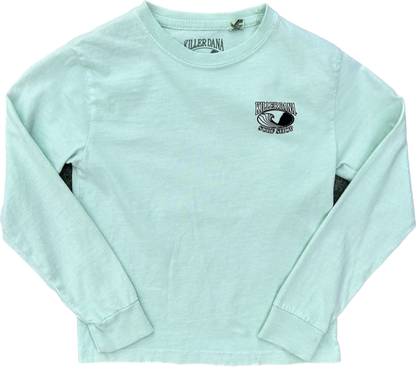 Youth Wave Logo L/S Tee Mint