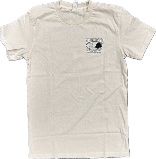 Wave Logo SS Tee Ivory