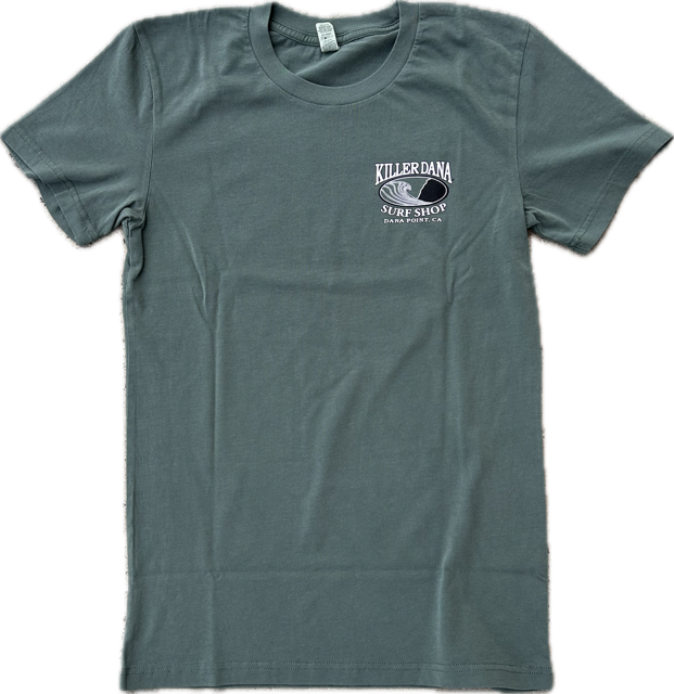 Wave Logo SS Tee Alpine Green