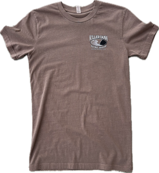 Wave Logo SS Tee Clay