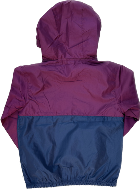 Youth Windbreaker Maroon/Navy