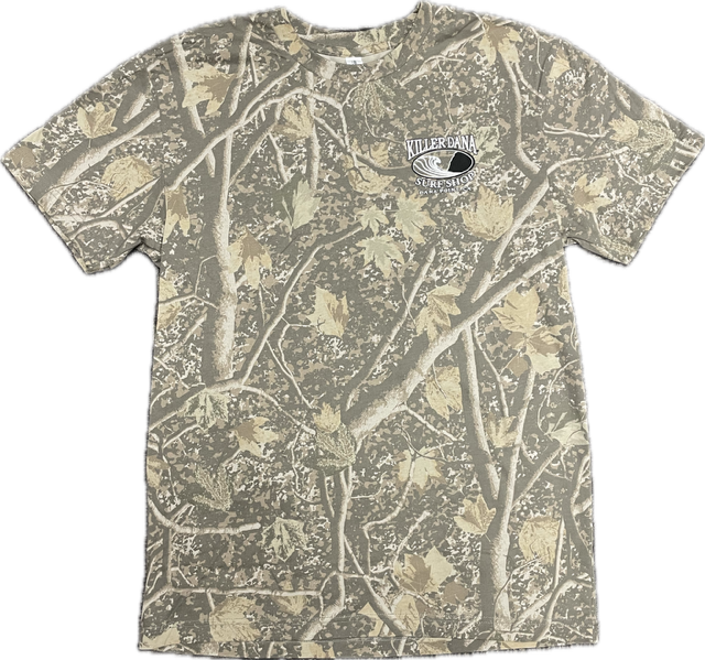 Wave Logo SS Tee - Duckwood Camo
