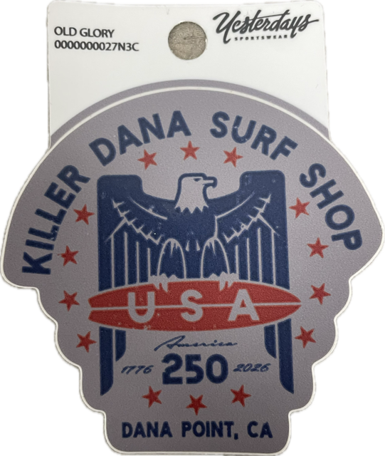Old Glory Eagle Sticker