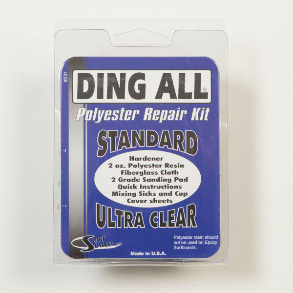 Ding All Polyester Repair Kit