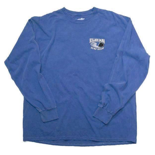 Wave Logo Long Sleeve Pacific Blue Tee