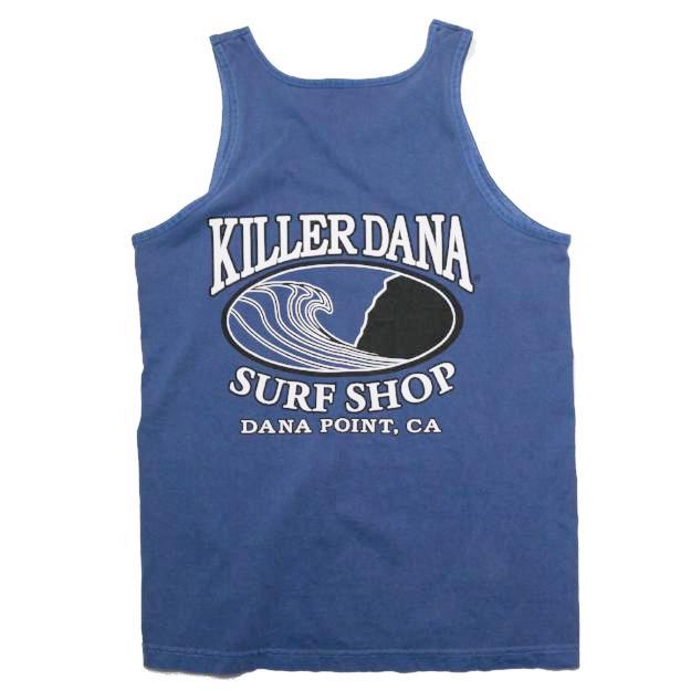 Wave Logo Pacific Blue Tank Top