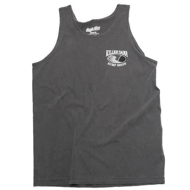 Wave Logo Tank Top- Slate