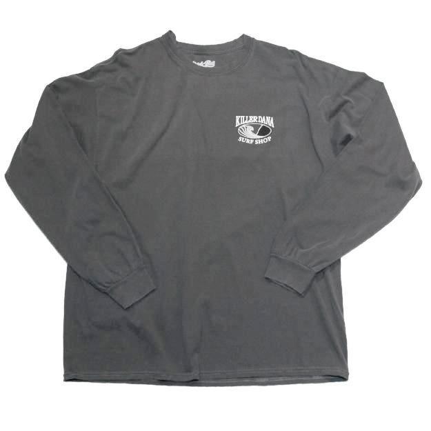 Wave Logo Long Sleeve Slate Tee