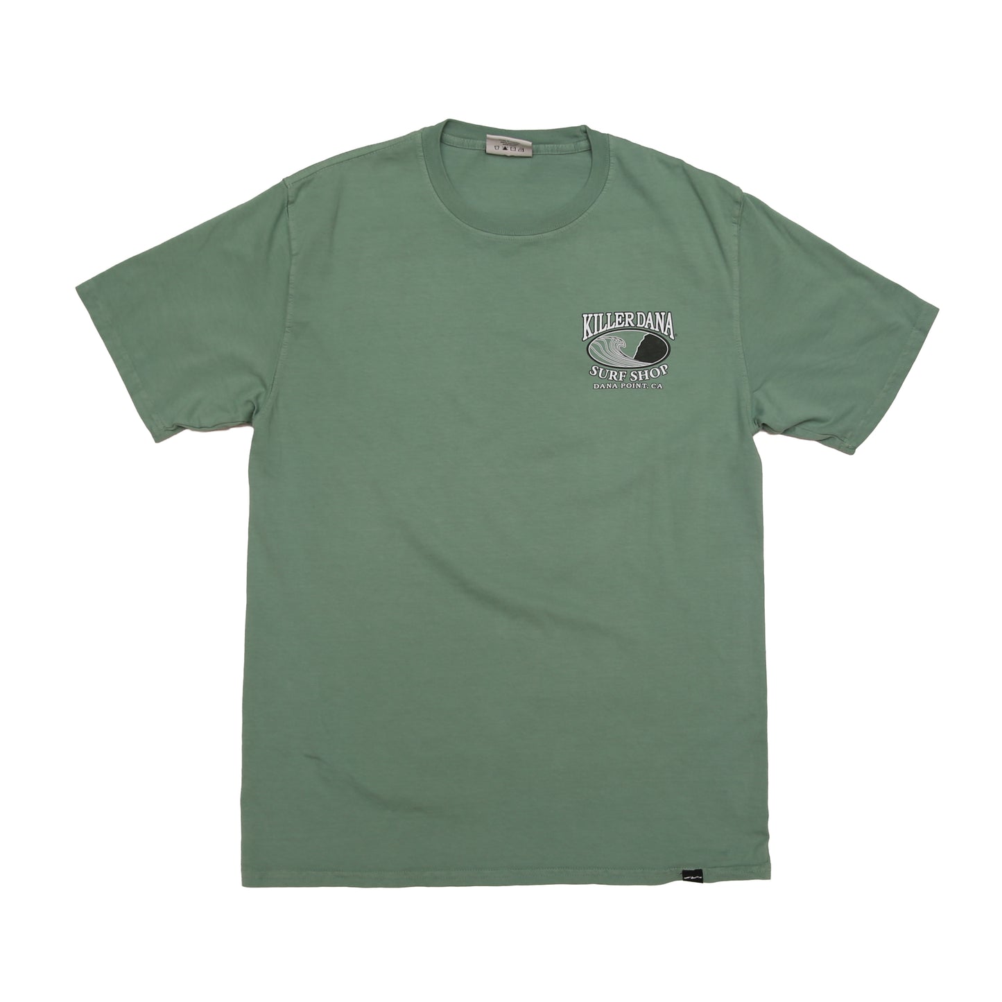Wave Logo SS Tee Moss