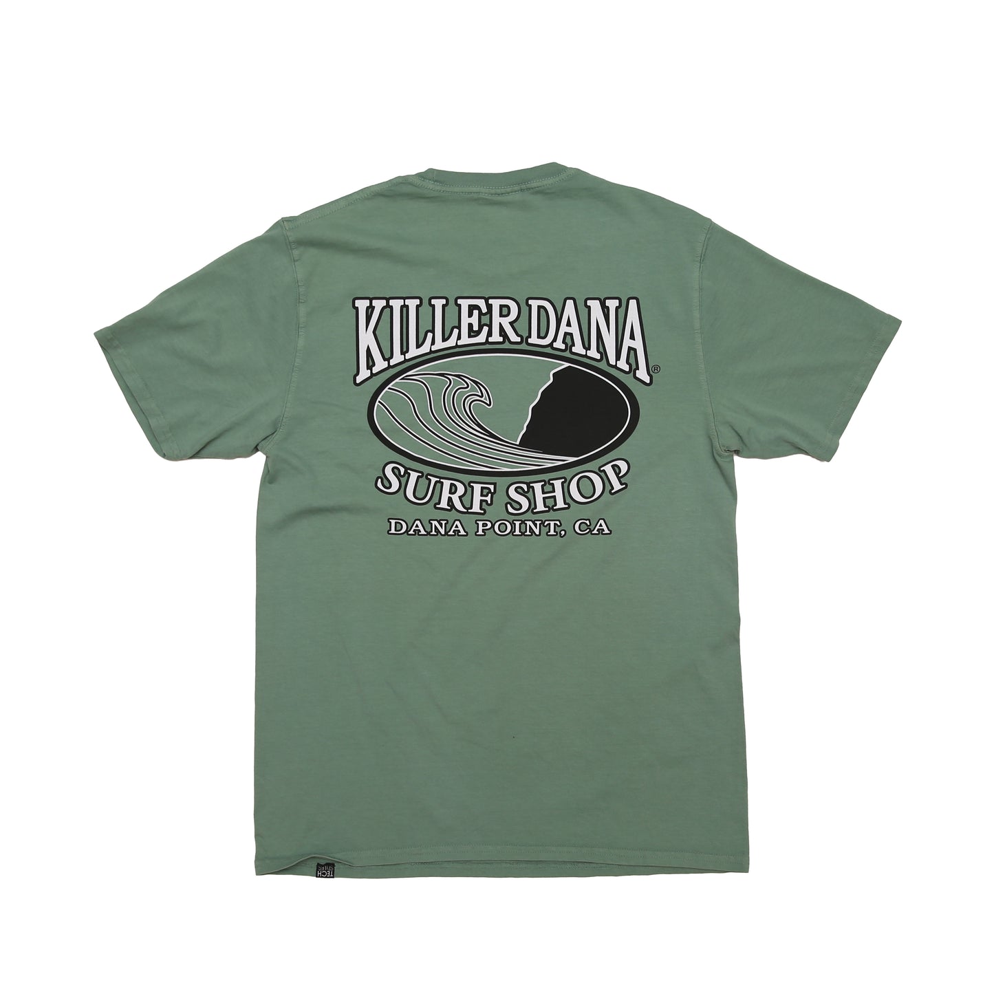 Wave Logo SS Tee Moss