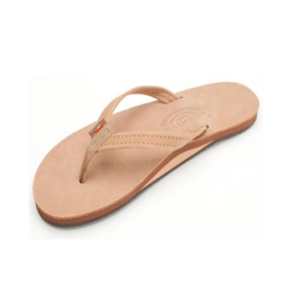 Rainbow Single Layer Premier Leather Women's - Sierra Brown
