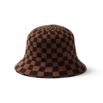 Hemlock Kennedy Bucket Hat Brown Check