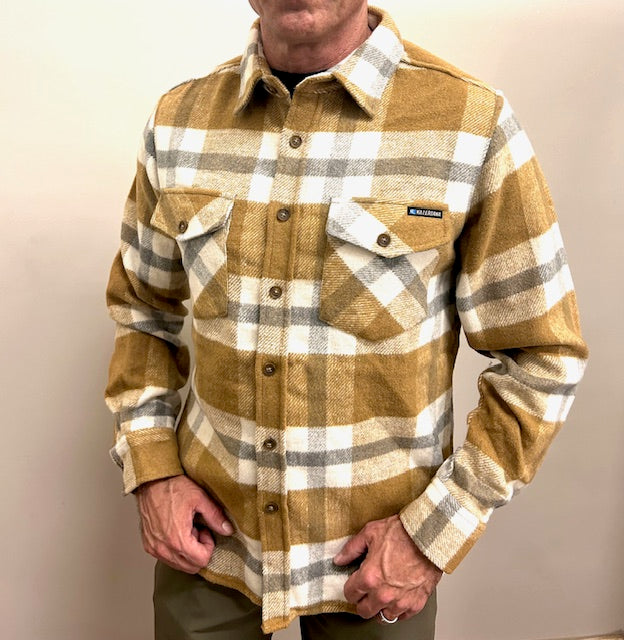 25% OFF Killer Dana Heavy Flannel - Tan WAS $70.95 NOW $52.95 !!