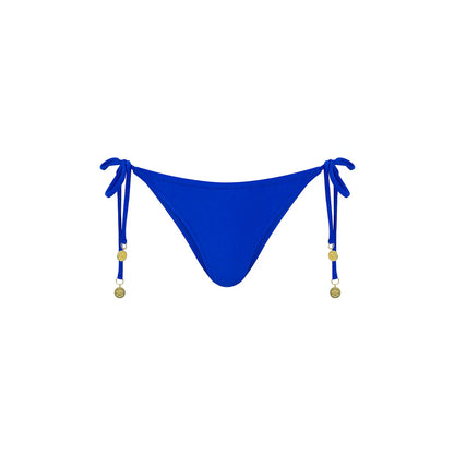 Kulani Kinis Full Coverage Tie Bikini Bottoms - Blue