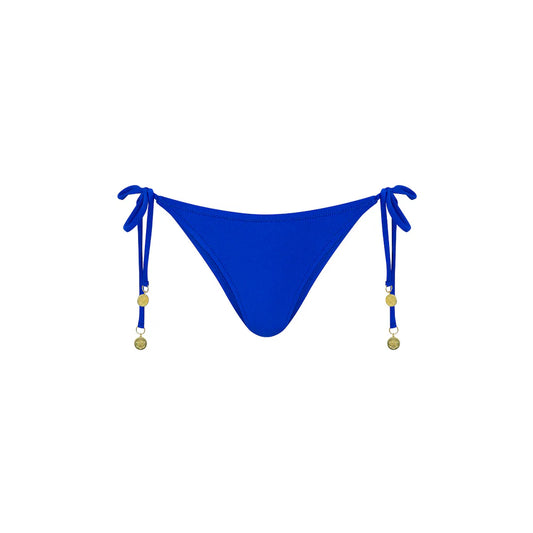 Kulani Kinis Full Coverage Tie Bikini Bottoms - Blue